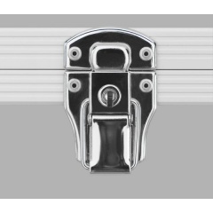 Alukoffer Professional Automatikschloss chrom mit Schlüssel