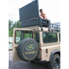 Aufbruchsichere Dachboxen Landrover Defender